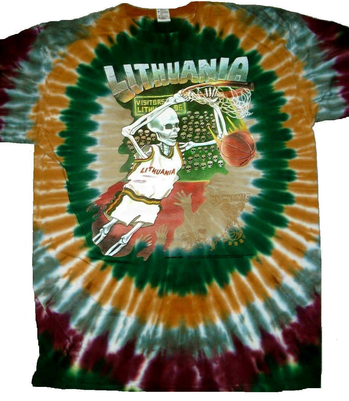 1992 lithuanian basketball team jersey